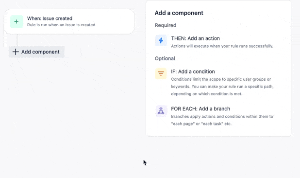 Step 2: Add a branch with JQL