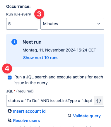 Search for duplicate jira ticket